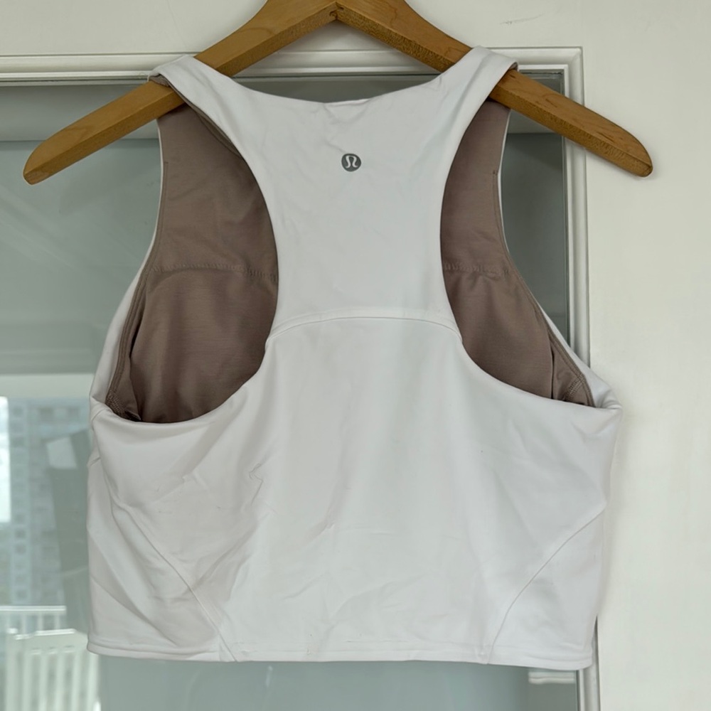 lululemon athletica White and Beige Women's Top